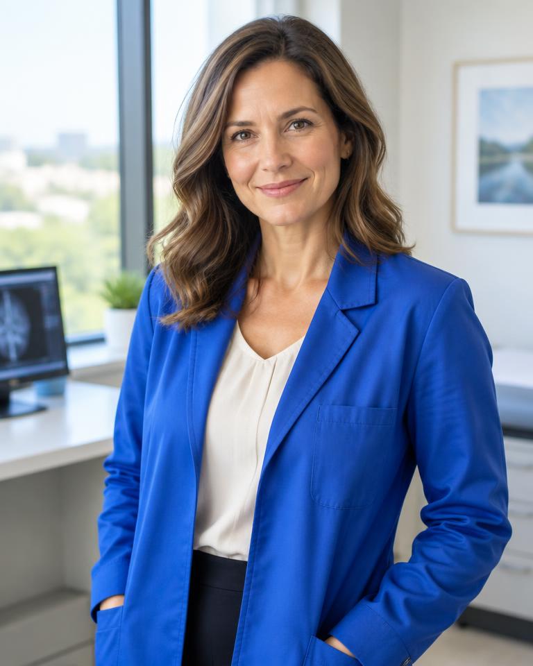 Fictional provider profile for Dr. Morgan Ellis